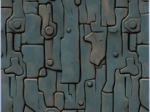 Stylized Stone Seamless Texture CG Текстури