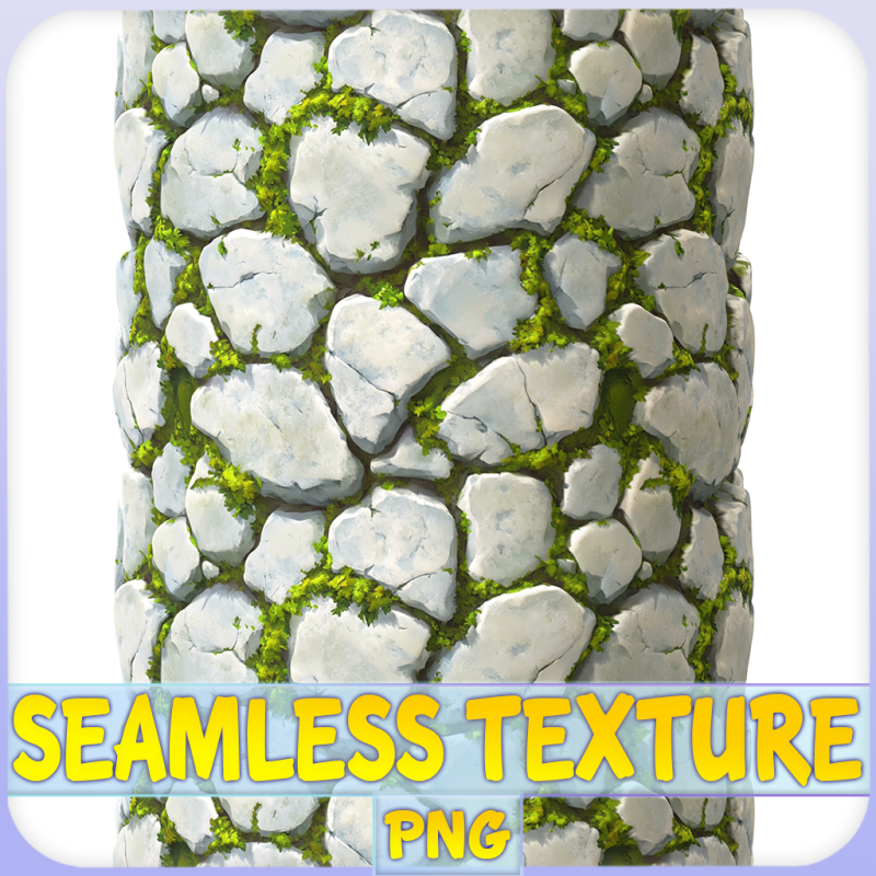 Stylized Stone Seamless Texture CG टेक्स्चर्स .c4d .max .obj .3ds .fbx .stl .blend