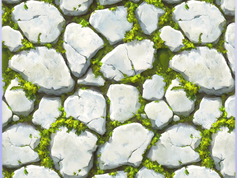 Stylized Stone Seamless Texture CG टेक्स्चर्स