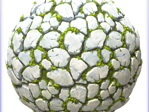 Stylized Stone Seamless Texture CG टेक्स्चर्स