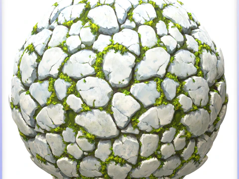 Stylized Stone Seamless Texture CG Textures