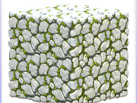 Stylized Stone Seamless Texture CG Textures