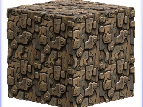 Stylized Stone Seamless Texture CG Textures