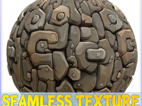 Gestileerde steen naadloze textuur CG Texturen