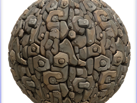 Stylized Stone Seamless Texture CG टेक्स्चर्स