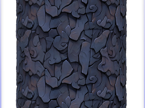 Stylized Stone Seamless Texture CG Textures