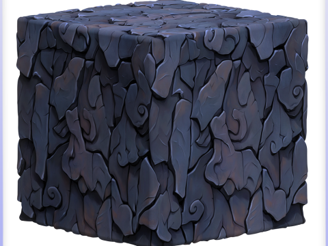 Stylized Stone Seamless Texture CG Textures