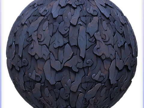Stylized Stone Seamless Texture CG Textures
