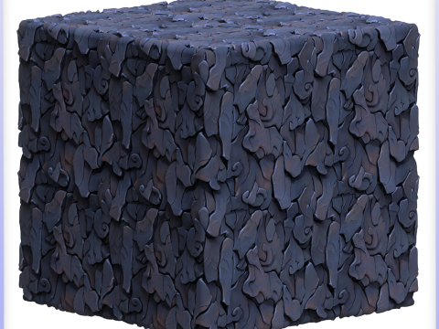 Stylized Stone Seamless Texture CG Textures