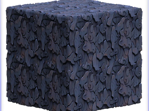 Stylized Stone Seamless Texture CG Textures