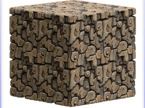 Stylized Stone Seamless Texture CG Textures