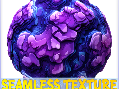 Stylized Stone Seamless Texture Texturas CG
