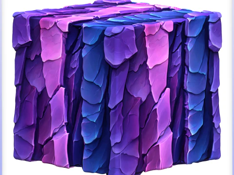Stylized Stone Seamless Texture CG Textures