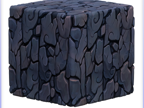 Stylized Stone Seamless Texture CG Dokuları