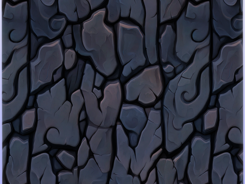 Stylized Stone Seamless Texture CG Dokuları