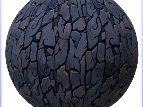 Stylized Stone Seamless Texture CG Dokuları
