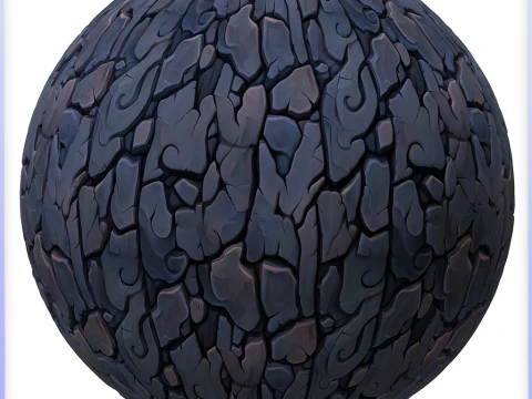 Stylized Stone Seamless Texture CG Textures