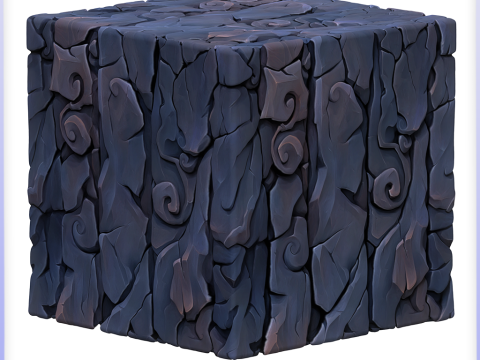 Stylized Stone Seamless Texture CG टेक्स्चर्स