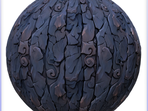 Stylized Stone Seamless Texture CG टेक्स्चर्स
