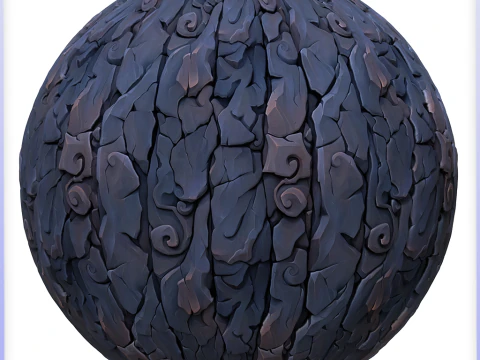 Stylized Stone Seamless Texture CG Textures