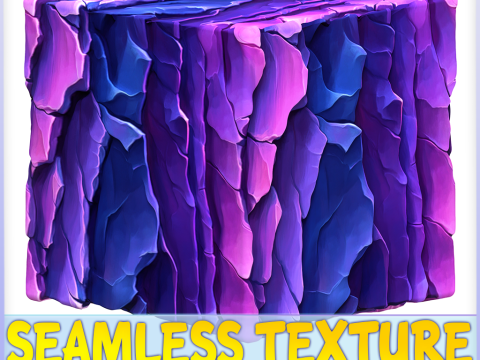 Stylized Stone Seamless Texture Texturas CG