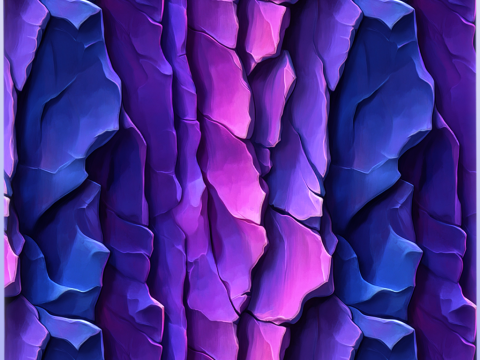 Stylized Stone Seamless Texture Tekstur CG