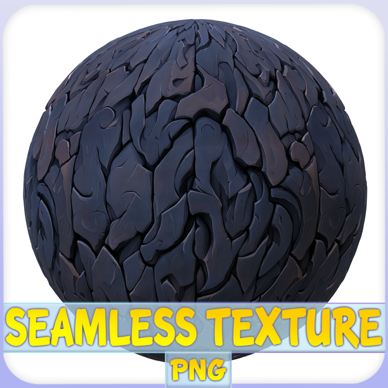 Stylized Stone Seamless Texture CG Textures .c4d .max .obj .3ds .fbx .stl .blend
