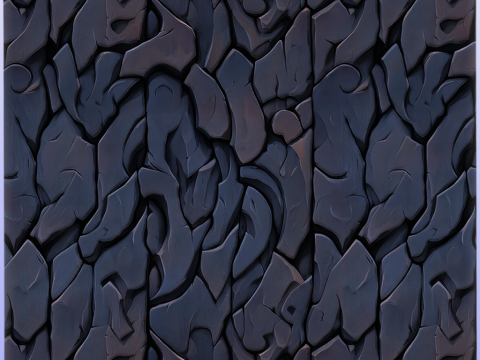 Stylized Stone Seamless Texture CG Textures