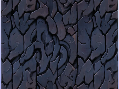 Stylized Stone Seamless Texture CG Textures