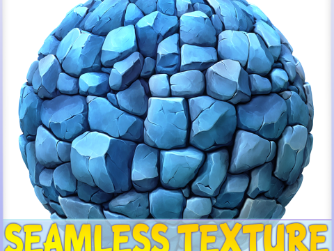 Stylized Stone Seamless Texture Texturas CG