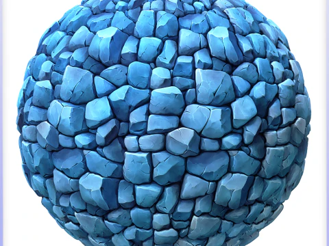 Stylized Stone Seamless Texture CG Textures