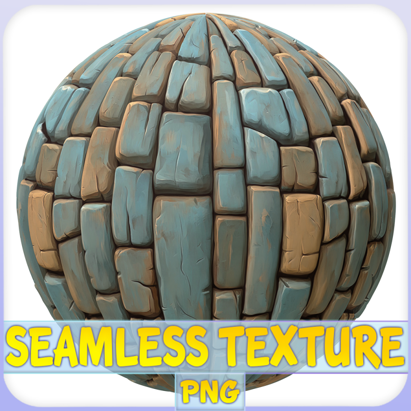 Stylized Stone Floor Seamless Texture CG Dokuları .c4d .max .obj .3ds .fbx .stl .blend