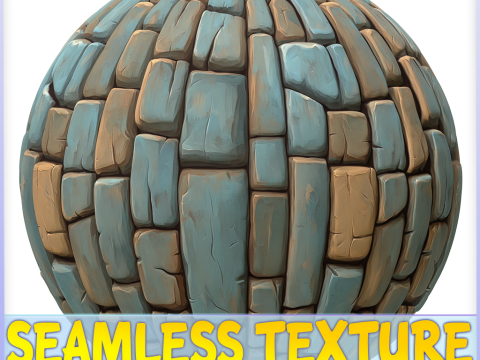Stylized Stone Floor Seamless Texture Texturas CG