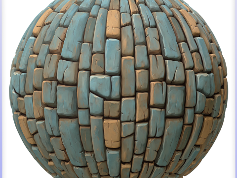 Stylized Stone Floor Seamless Texture CG Dokuları