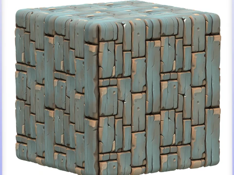 Stylized Stone Floor Seamless Texture CG Textures