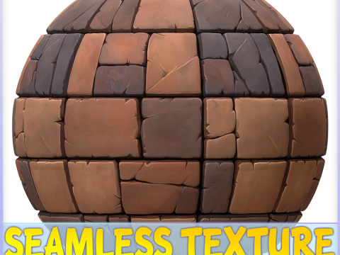 Stylized Stone Floor Seamless Texture Texturas CG