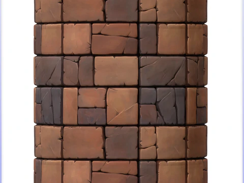 Stylized Stone Floor Seamless Texture CG Textures