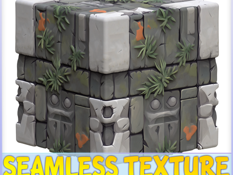 Stylized Stone Floor Seamless Texture Texturas CG