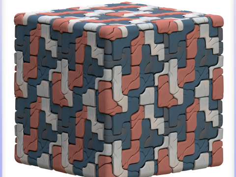 Stylized Stone Floor Seamless Texture Tekstur CG