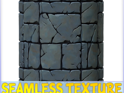 Stylized Stone Floor Seamless Texture Texturas CG