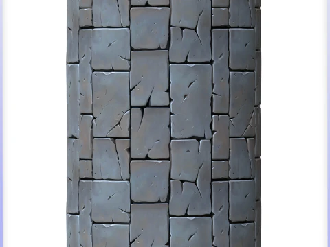 Stylized Stone Floor Seamless Texture CG Textures