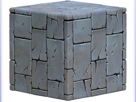 Stylized Stone Floor Seamless Texture CG Textures