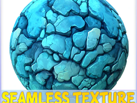 Stilisierte Steinboden-nahtlose Textur CG Texturen