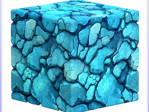 Stylized Stone Floor Seamless Texture CG Textures