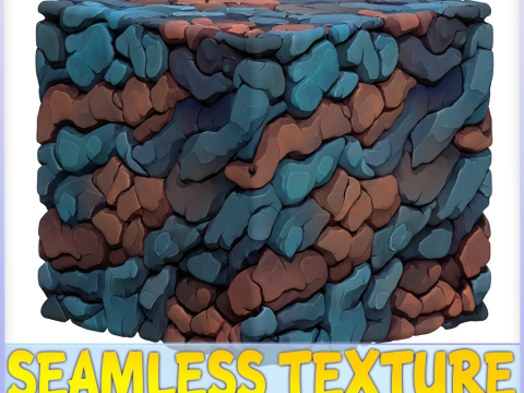 Stylized Stone Floor Seamless Texture Texturas CG