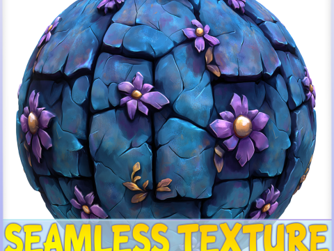 Stylized Stone Floor Seamless Texture Texturas CG
