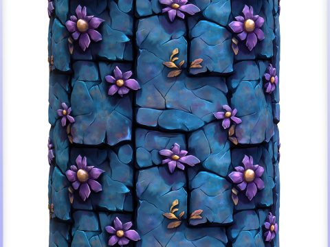 Stylized Stone Floor Seamless Texture Texturas CG