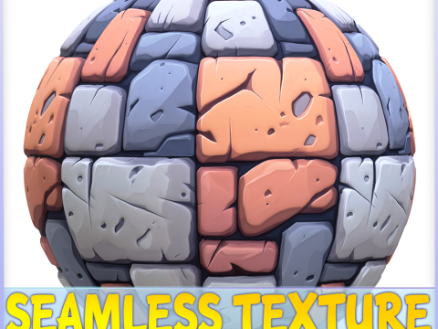 Stylized Stone Floor Seamless Texture Texturas CG