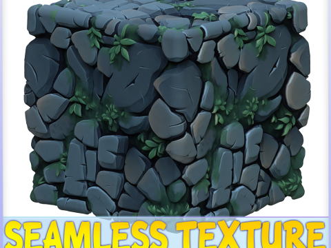 Stylized Stone Floor Seamless Texture Texturas CG