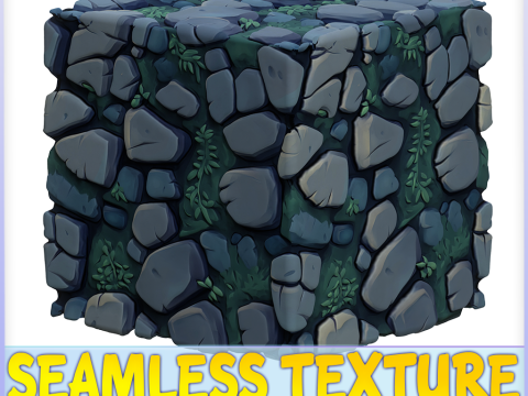 Stylized Stone Floor Seamless Texture Texturas CG